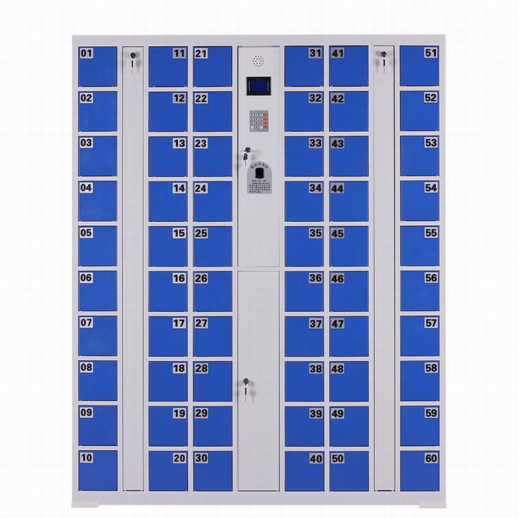 60门指纹手机智能柜
